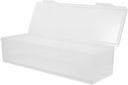 Fridge Storage Box with Draining Plate Fruit Container Bread Keeper for Refrigerator Organization and Fresh Food Storage Design