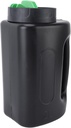 Cosiki Grass Seed Spreader, Fertilizer Handheld Shake Dispenser Hand Spreaders for Lawns Seed Spreader Handheld 2L Spread Shaker Hand Spreaders for Lawns for Salt, Seed, Grass and Garden