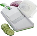 PrepSolutions Adjust-A-Slice Mandoline Slicer, Green – Adjustable Thickness, Perfect for Vegetables, Fruits, and More
