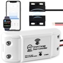 eKyro Smart Garage Door Opener - Universalus WiFi Nuotolinis valdiklis Suderinamas su Alexa, Namai, iPhone, Siri, Android, Durų kairėje Atviras įspėjimo, Durų apsaugos sistemos, Atnaujintas modelis