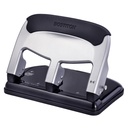 Bostitch Office EZ Squeeze Heavy Duty 3-Hole Punch Home Office & School, 40-Lap Talpa, One-Touch Sumažinta jėga, Sleek Silver Design