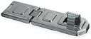 Discus Hasp, Fixed, Natural, 7-1/2 In. L
