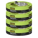Scotch Painter's Tape 2060-1A 2060 Masking Tape, 1-Inch by 60-Yard, Green, 4 Pack