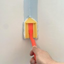 Corner Paint Roller for Drywall Mud and Paint Application,Tiny Corner Painting Tool Mini Corner Edger Roller Brush(D300B)