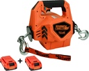 Mile Marker Rhino Pull 1000-24V Portable Electric Winch Battery Powered Winch 1/2 Ton (1000 lb) Electric Hoist Wire and Wireless Remote - Includes 2 Batteries (1 Bonus) and Accessories