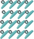 COOK WITH COLOR Food Clips - Wide Heavy Duty Chip Clips, Large Bag Clips for Food Storage with Air Tight Seal Grip, Pack of 16, Teal
