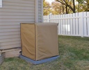 Comp Bind Technology Air Conditioning System Unit Lennox Merit Model 13ACX-036 Waterproof Tan Nylon Cover Dimensions 24.5''W x 24.5''D x 29.5''H