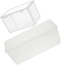 2pcs Bread Crisper Box Kitchen Storage Leakproof Food Containers Bakery Boxes