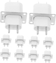 LIFKOME 10pcs Microwave Oven Replacement Magnetron Socket Effortless Replacement for Microwave Parts