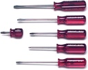 Wright Tool 9477 Screwdriver Set with Pouch (6-Piece)