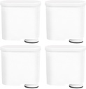 4 Pack CA6903 Coffee Filter Compatible with Philips AquaClean, Water Filter for Fully Automatic Coffee Machines Dedicated Anti-Lime Scale Water