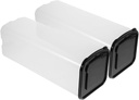 LIFKOME 2pcs Bread Container Lids Bread Storage Boxes Food Storage Containers Sealed Lids
