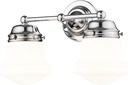 Z-Lite 735-2V-CH Vaughn Vanity, 2-Light 120 Total Watts, Chrome