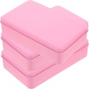 3pcs Candy Storage Tins Rectangle Tinplate Storage Boxes Wedding Tins Sweets Cans