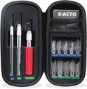 X-ACTO Compression Basic Knife Set, Includes 3 Knives, 13 Blades, Soft Carry Case, 17 Count - Crafting, Cutting Tools