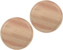 2pcs Sealing Jar Wooden Silicone Lids for Canning Jars Multipurpose Storage for Tea Cookies Nuts for Home Organization Wide Mouth Compatibility