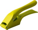 2-in-1 Multifunctional Garlic Press - Easy Grip, Manual Food Processor For Mincing Slicing Durable Plastic Squeezer