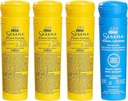FROG Serene Replacement Mineral and Bromine Cartridge Kit for use with Hot Tub FROG Serene Floating Sanitizing System - Prefilled for Quick & Easy Hot Tub Maintenance - 3 Month Bundle